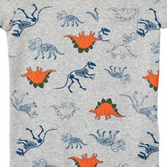 Carters Boys Dinosaur 4 Piece Set Carters Onesie Dinosaur Onesie Pants 3 Months - Picture 5 of 8